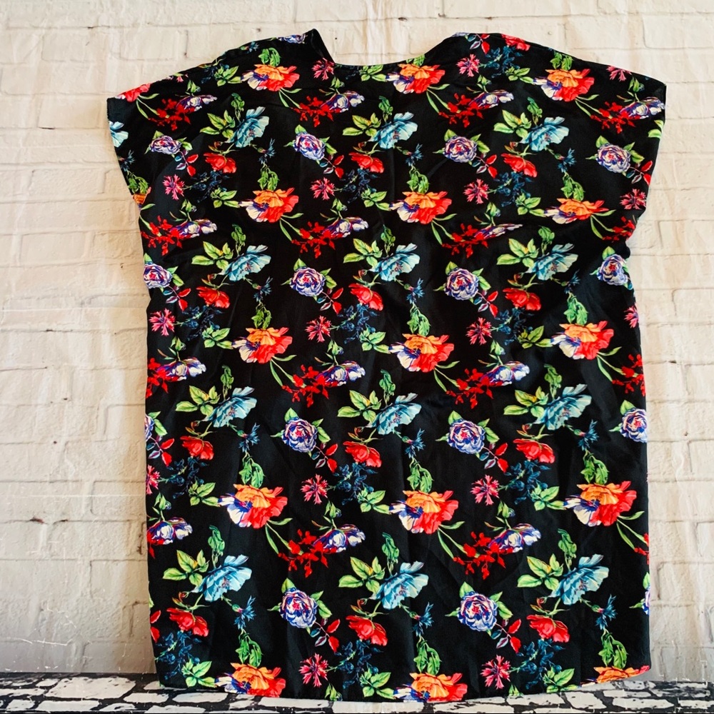Bobbie & Brooks Floral Pajama Top Size OSFM - Picture 2 of 8